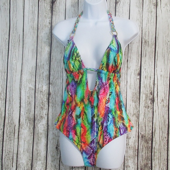 Vitamin A Swim Other - Vitamin A Soleil Snakeskin Maillot Swimsuit